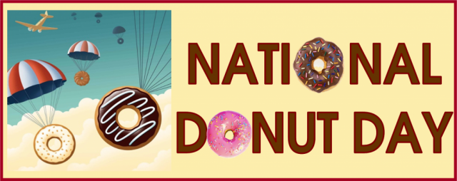 甜甜圈NATIONAL-DONUT-DAY