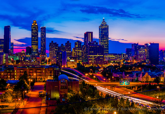 Panoramic photo from Tribute Lofts in Atlanta, GA