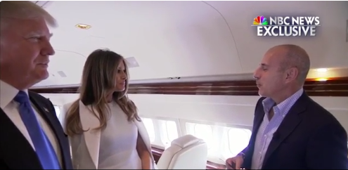Melania Trump told NBC's Matt Lauer before the speech: "I wrote it...with a little help as possible."