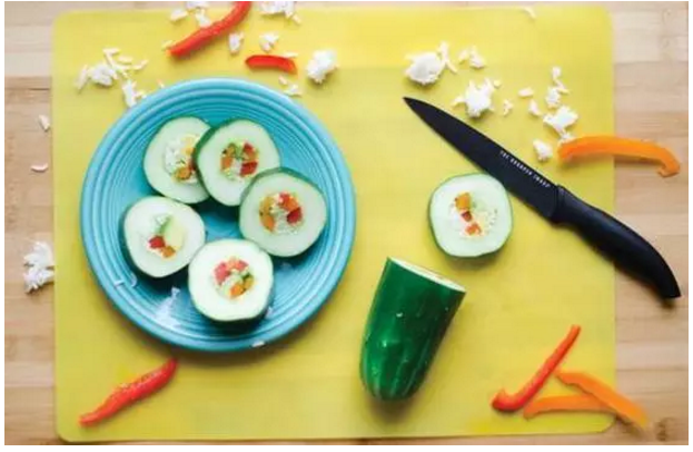 黄瓜也能做成星级酒店的菜品