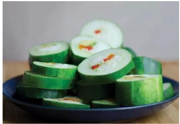黄瓜也能做成星级酒店的菜品