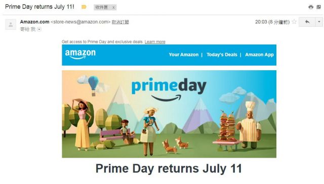 转贴 | 2017 Amazon Prime Day ！ 7/11 准备开跑！