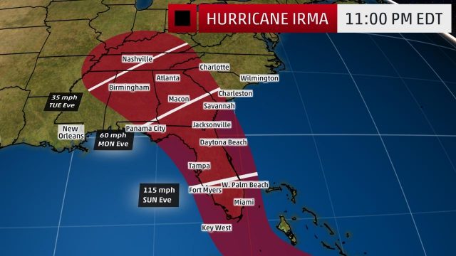 特别报道|厄玛飓风致命转弯！佐治亚州进入紧急状态