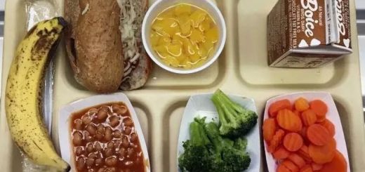 揪心:一小学营养餐仅半碗素面!看完美国学校的免费营养餐,更不是滋味…