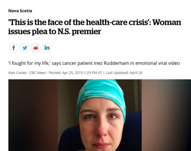 加拿大33岁母亲含泪控诉：苦等2年预约不上医生，我被拖成了癌症晚期！