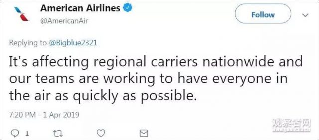 全美6家航司系统崩溃，至少780个航班延误