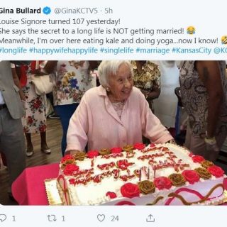 紐約老太慶107歲生日 她的長壽秘訣你絕對想不到！