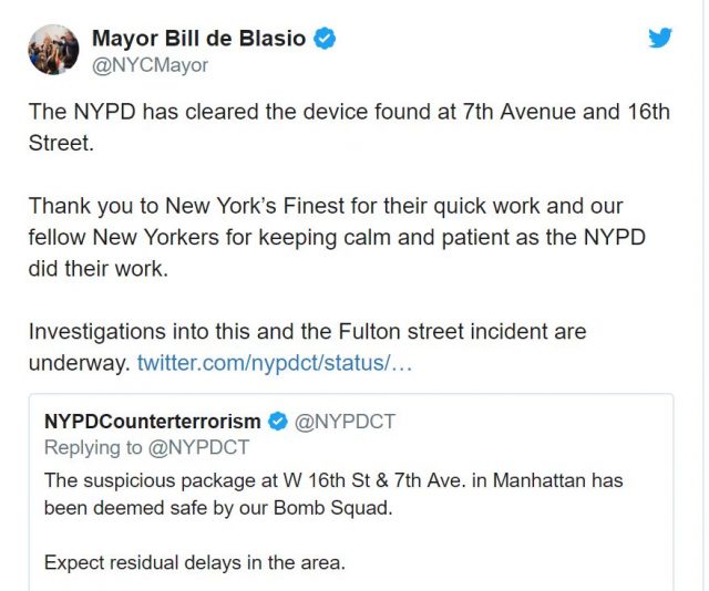 突发！！！曼哈顿惊现3个可疑高压锅 地铁瘫痪，多条线路!