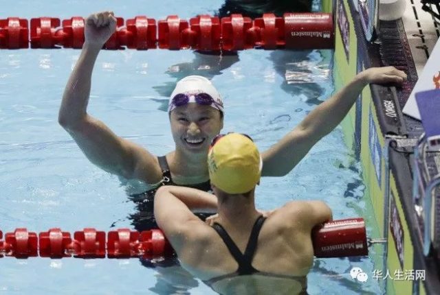 從棄嬰到世界冠軍，19歲華裔女孩，創造最新百米蝶泳記錄！