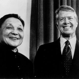 美国前总统吉米·卡特致中华人民共和国习近平主席阁下的贺信