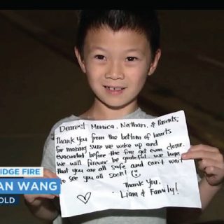 7歲男孩火災救6條命，今天美國人都為中國兒童肅然起敬