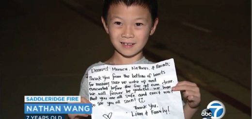 7岁男孩火灾救6条命，今天美国人都为中国儿童肃然起敬