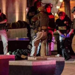 震驚 | 槍聲響起，美國警察被爆頭
