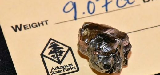 去公園打卡順手撿了顆9克拉的大鑽石…這運氣簡直了！