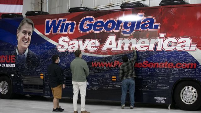 美国大选助摇摆州“翻蓝”后，佐治亚华人转战该州参议员复选