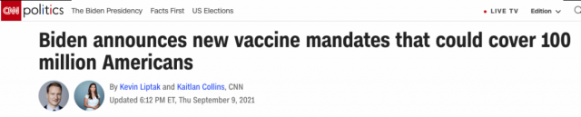 拜登宣布史上最嚴疫苗令 這1億美國人不打就開除! 大媽頂風作案 不戴口罩在超市噴口水!