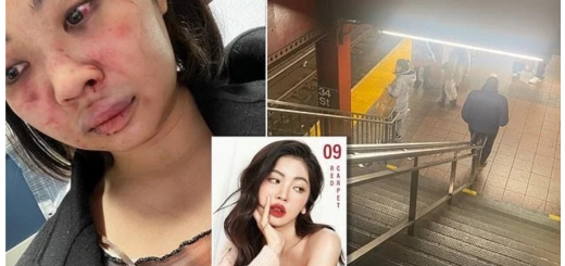 视频曝光! 23岁亚裔嫩模遭口罩男锁喉性骚扰 重砸数拳 不成人样!